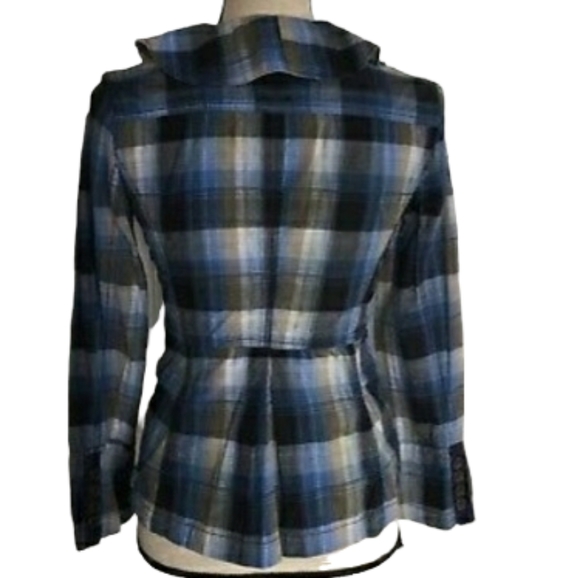 Free People Ruffled Plaid Shirt - Picture 7 of 9